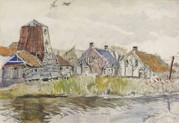 De zaagmolen van Pots