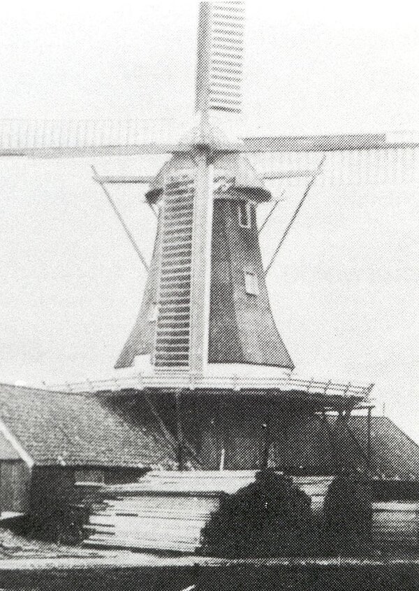 De zaagmolen van Dallinga