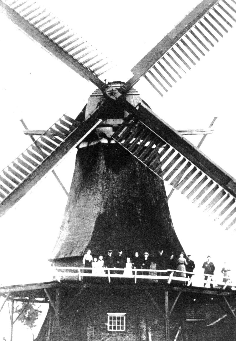 De molen van de polder Jagerswijk, Spitsbergen en Kostverloren