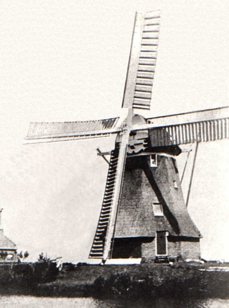 De molen van de Oldenzijlsterpolder