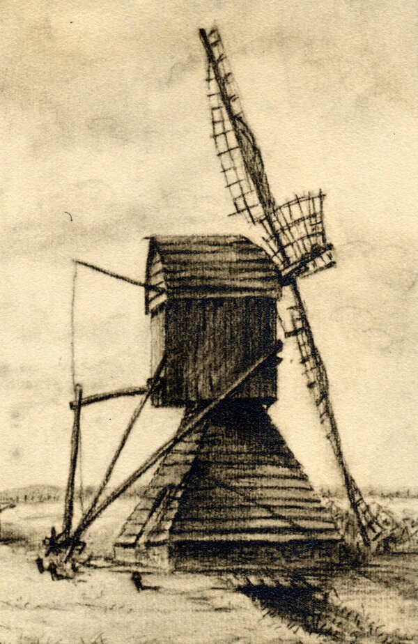 De molen van de Bakkerspolder